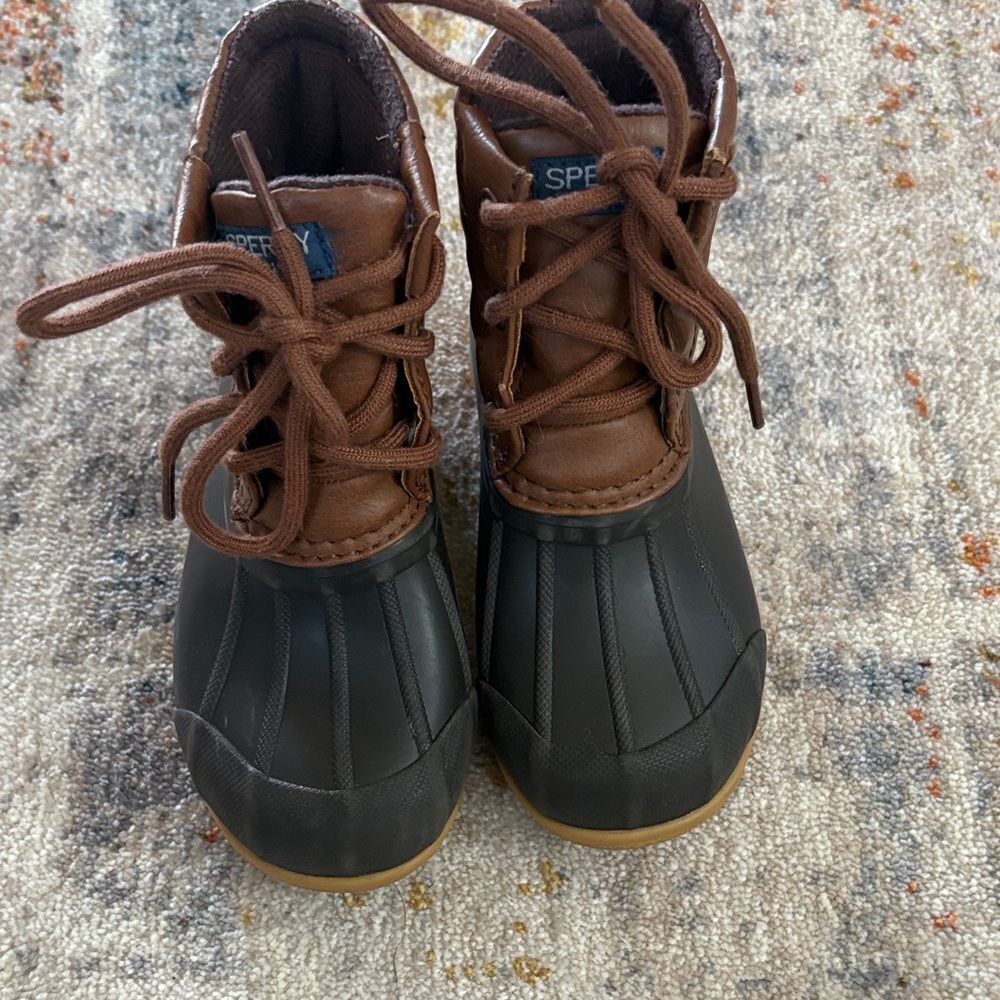 Sperry Kids Two-Tone Duck Boots